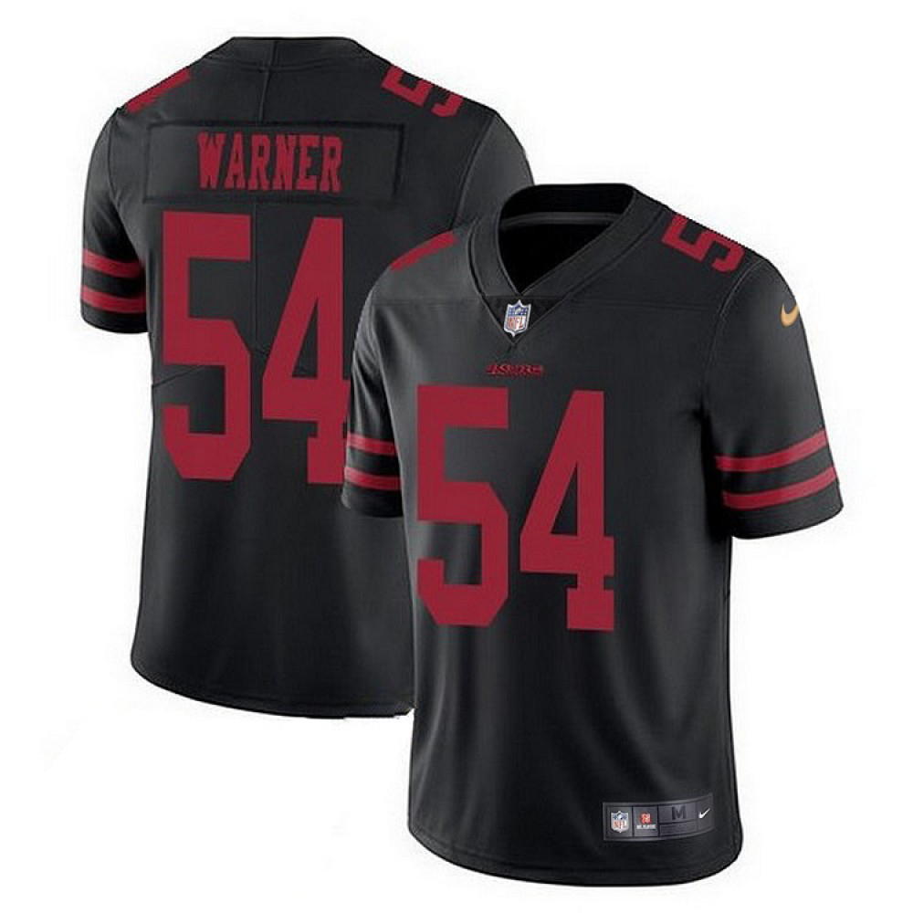 Fred Warner San Francisco 49ers Nike Vapor Limited Jersey - Black-GridironStore